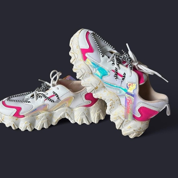 Like New- Barbie Chunky Dad Platform Sneakers (worn once) size 26/ (9) - Picture 1 of 8